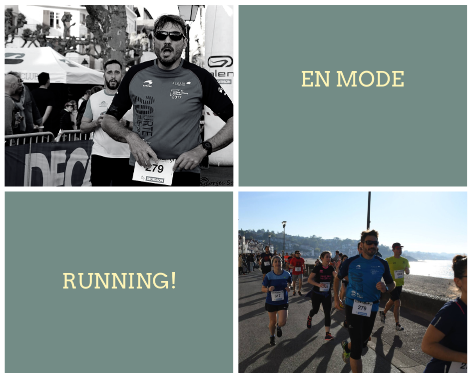 running
